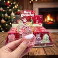 Christmas Squishy Toy Blind Box, 1Pc Random Style Clear Glitter Stress ...
