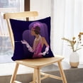 thumbnail image 5 of LALILO Throw Pillow Covers Retro Fashion Glamour Girl African American Cushion Cover 18" x 18", 2 Pack, 5 of 6
