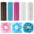 thumbnail image 2 of CSChome Christmas Decoration Ribbon Wrapping Ribbon Elegant Hollow Christmas Tree Wreath Bowknot Making Ribbon for DIY Wedding Packing 2 Rolls, 2 of 7