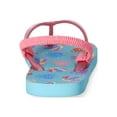 thumbnail image 3 of Wonder Nation Toddler Girl Printed Flip Flop, 3 of 6