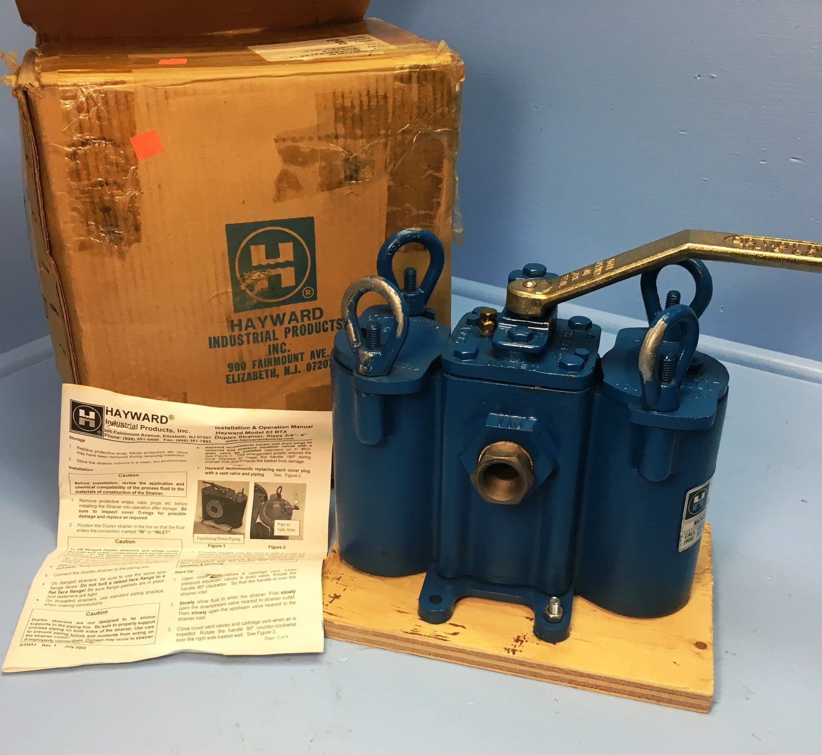 New Hayward Filtration Model 53 Btx Duplex Strainer Mawp 0 Psig 3 4 4 Nib Walmart Com Walmart Com New Hayward Filtration Model 53 Btx Duplex Strainer Mawp 0 Psig 3 4 4 Nib Walmart Com Walmart Com