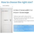 thumbnail image 2 of White Mosquito Net Magnetic Door 100x220cm Anti Fly Curtain Self-closing Adhesive Strip Ultra Fine Mesh Easy Tool-Free Installation for Children and Pets, 2 of 5