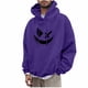 thumbnail image 2 of Sudadera con capucha para mujer, estampada, cuello redondo, manga larga, sudadera con capucha, camiseta, blusa, blusa de poliéster para hombre, 2 of 5
