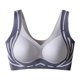 thumbnail image 1 of Brasier Mujer Tela de Mantequilla Sujetador de Realce de Espalda para Mujer, Ropa Interior sin Costuras, Copa Fija, Par de Sujetadores Tipo Chaleco Plegables Caídos Mediana, 1 of 4