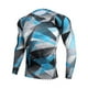 thumbnail image 1 of Greeniant Camisa delgada deportiva de manga larga de estilo informal de diseño Simple para hombre, camisetas estampadas de poliéster con cuello Uniforme atlético punto azul SG Greeniant OD028984-07, 1 of 6