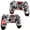 Skull, variant on 2 Pack Wireless Controller Compatible with P4/P4 Slim/P4 Pro/Windows PC,Skull and Letter Graffiti