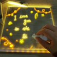 thumbnail image 3 of LED Note Board with Colors, Pizarra de borrado en seco con acrílico iluminado, soporte y rotulador 7 colores, acrílica iluminada (20 * 20cm) 20*20cm, 3 of 6