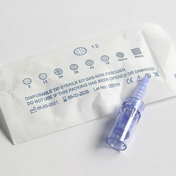 50pcs 12pin Microneedling Derma Pen A6 Cartridge