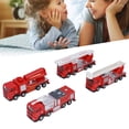 thumbnail image 4 of Juego De Juguetes Para Camiones De Bomberos, Cultive La Conciencia De Seguridad Múltiples Accesorios Juego De Juguetes Para Camiones De Bomberos Para El Hogar Para Jardín De OTVIAP Fire Truck Car Toys Set, 4 of 8