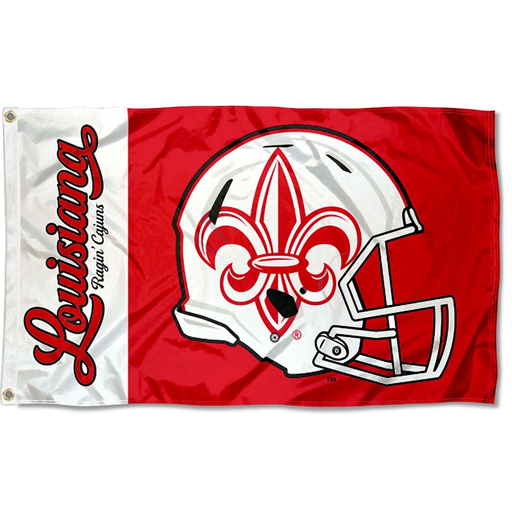 College Flags and Banners Co UL Lafayette Ragin Cajuns 4x6 Flag 