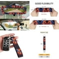 thumbnail image 7 of Jeiento Galaxy Wolf 12 Pack Car Seat Covers Full Set with Steering Wheel Cover Safe Belt Pads Armrest Pad Coasters Trash Can Rear View Mirror Cover Keychain Air Vent Storage Bag for Sedan Red Blue, 7 of 7