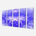 thumbnail image 2 of Infinite Blue Borders of World - Impression sur Toile Florale, 2 of 3