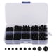 thumbnail image 1 of Ojos de plástico de mu?eca de 1380 piezas, Ojos de seguridad para hacer animales de felpa de bricolaje Accesorios de tela de globo de ojo de frijol negro Tama?o: 3/4/5/6/8 mm AMONSEE NO, 1 of 6