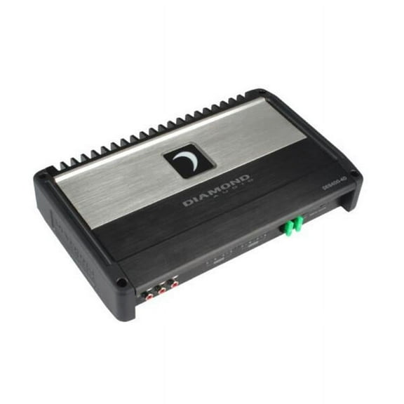 Diamond DES400.4D Full Class D 4 Channel Amplifier for 150 watt x 2 - 2-Ohm 300 watt x 2 - 4-Ohm