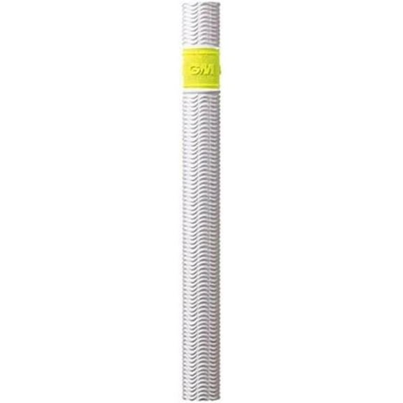 GM 1600480 Ripple Cricket Bat Grip - White & Yellow