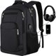 thumbnail image 1 of Mochila escolar unisex - Mochila escolar para niños, niñas y adolescentes - Mochila para portátil para hombres y mujeres - Mochilas de día/de negocios con USB, 1 of 6