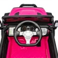 thumbnail image 6 of iYofe 24V Powered Ride on Cars for Toddlers, Ride on Truck for kids Boys Girls Gifts 2-5, Ride on Toys with Remote Control, Bluetooth, Music, LED Light, MP3 Player, 4 Wheel Suspension, Rose Pink, 6 of 9