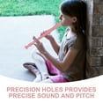 thumbnail image 4 of MOVTOTOP Pink PVC Recorder with 8 Precision Holes for Beginners Gentle Sound and Stylish Design 1 Set, 4 of 7