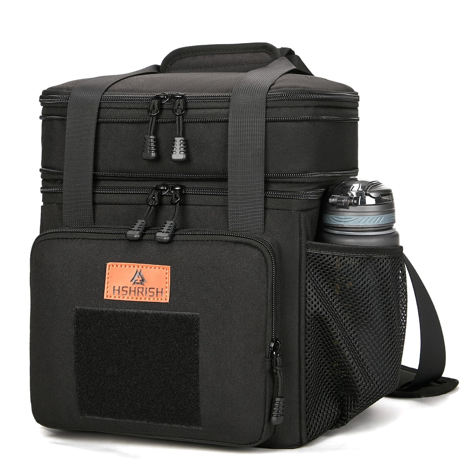 FitRx Insulated Meal Prep Cooler Bag, Lunch Box with Containers