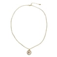 thumbnail image 2 of Fiudx Ofertas de la semana Collar en colgante resina redonda en seis aristas y temperamento, 2 of 7
