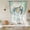 Green Blue Beige, variant on Sea Turtle Coastal Balloon Curtains 63 Inch Length for Living Room/Bedroom, Blue Green Summer Beach Coral Rod Pocket Privacy Door Curtains Decorative Tie Up Shade for Window 52"x63"