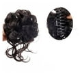thumbnail image 6 of Quick Curly Curly Hair Bun Extension Claw Clip Secure Hold Stylish Updos For Women Dark Brown, 6 of 8