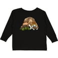 thumbnail image 3 of Inktastic Cute Pile of Turtles Boys or Girls Long Sleeve Toddler T-Shirt, 3 of 5