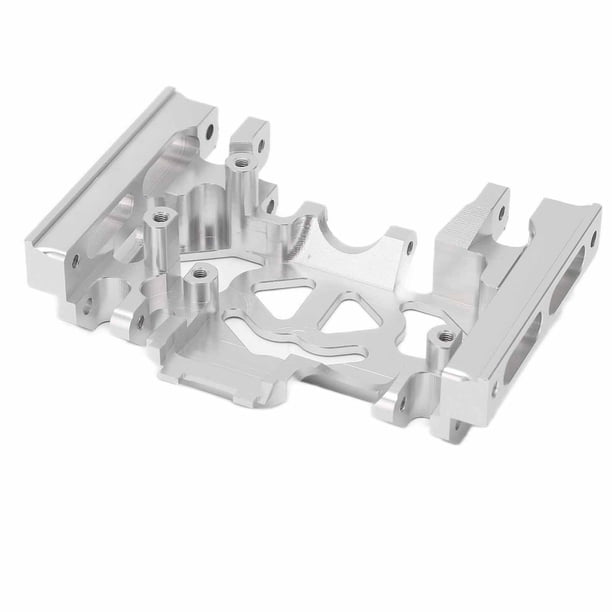 Base De Montaje De Caja De Cambios, Placa De Deslizamiento De Chasis De Diseño Hueco De Malla Duradera Soporte De Marco Central De Disipación De Calor Medio Para TRAXXAS TRX4 ANGGREK Otros Deportes