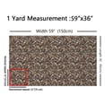 thumbnail image 3 of Homewish 3D Pebble Fabric by the Yard 1 Yard,Stone Theme Home Decor Fabric by the Yard,Garden Cobble Print Sewing Fabric For Men Women,Ultra Soft Home Decor, 3 of 6