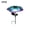 Blue, variant on Metal Lotus Leaf Garden Stake - Decorative Yard Art for Patio, Lawn & Garden, Weather-Resistant Iron Flower Post for Outdoor Landscaping