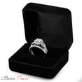 thumbnail image 5 of 1.92 ct Brilliant Round Cut Genuine Cultured Diamond SI1-SI2 G-H 14K White Gold Halo Engagement Wedding Bridal Set Designer Ring bW/ Set size 9, 5 of 7