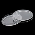 thumbnail image 2 of Tachiuwa 100x Transparent Plastic Memorial Display Capsules Holders Box 30mm Dia, 2 of 5