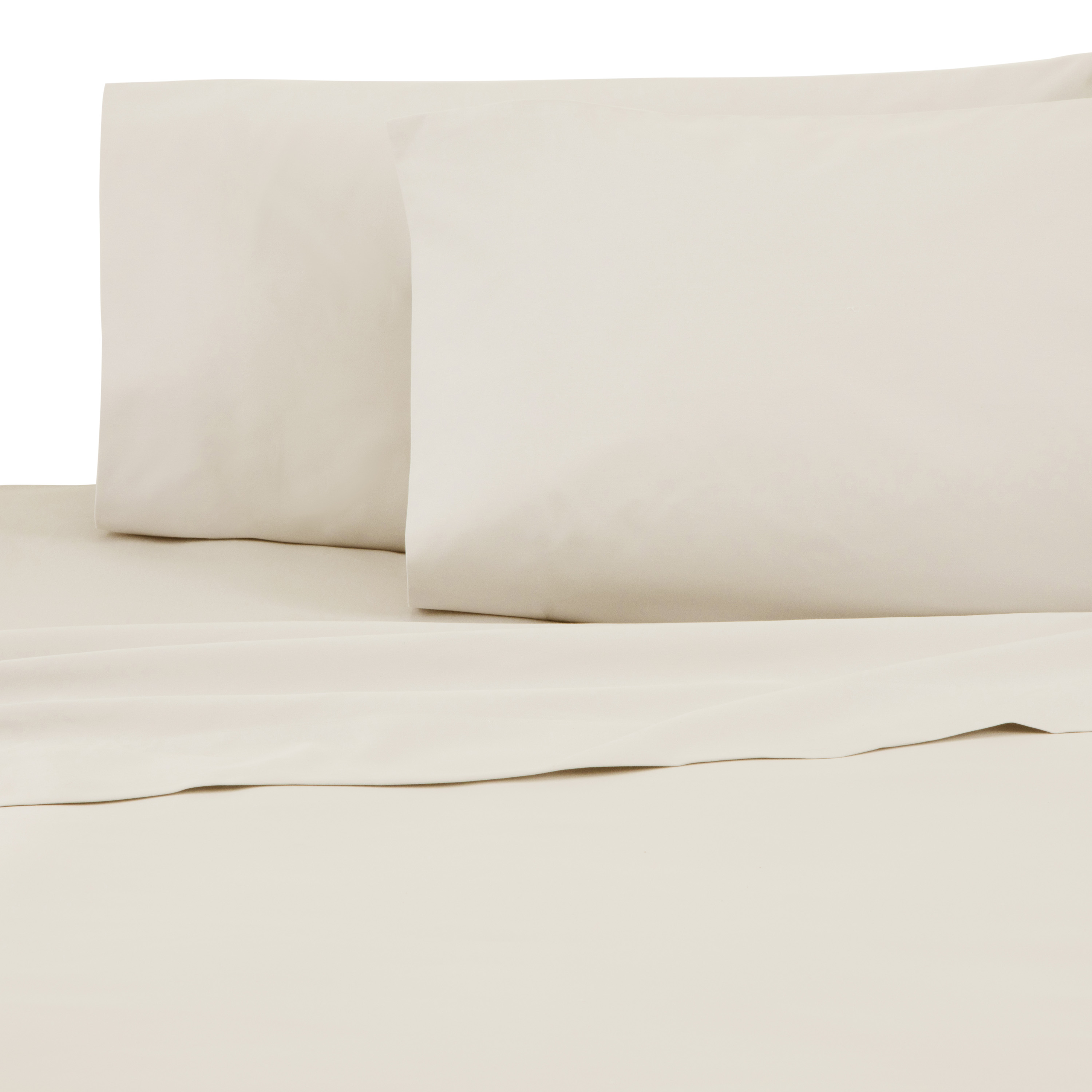 Atelier Martex Sateen Twin Xl Ivory Sheet Set