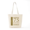 thumbnail image 6 of CafePress - Fancy Vintage 75Th Birthday Tote Bag - Unisex Canvas Tote Bag, Beige, 1-Piece, 6 of 7