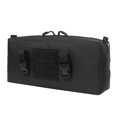 thumbnail image 2 of Bolsas - 1000D Oxford cinturón cintura bolsa pequeña bolsa para hombres mujeres deportes al aire libre Negro Cola Bolsa de molle grande impermeable, 2 of 8