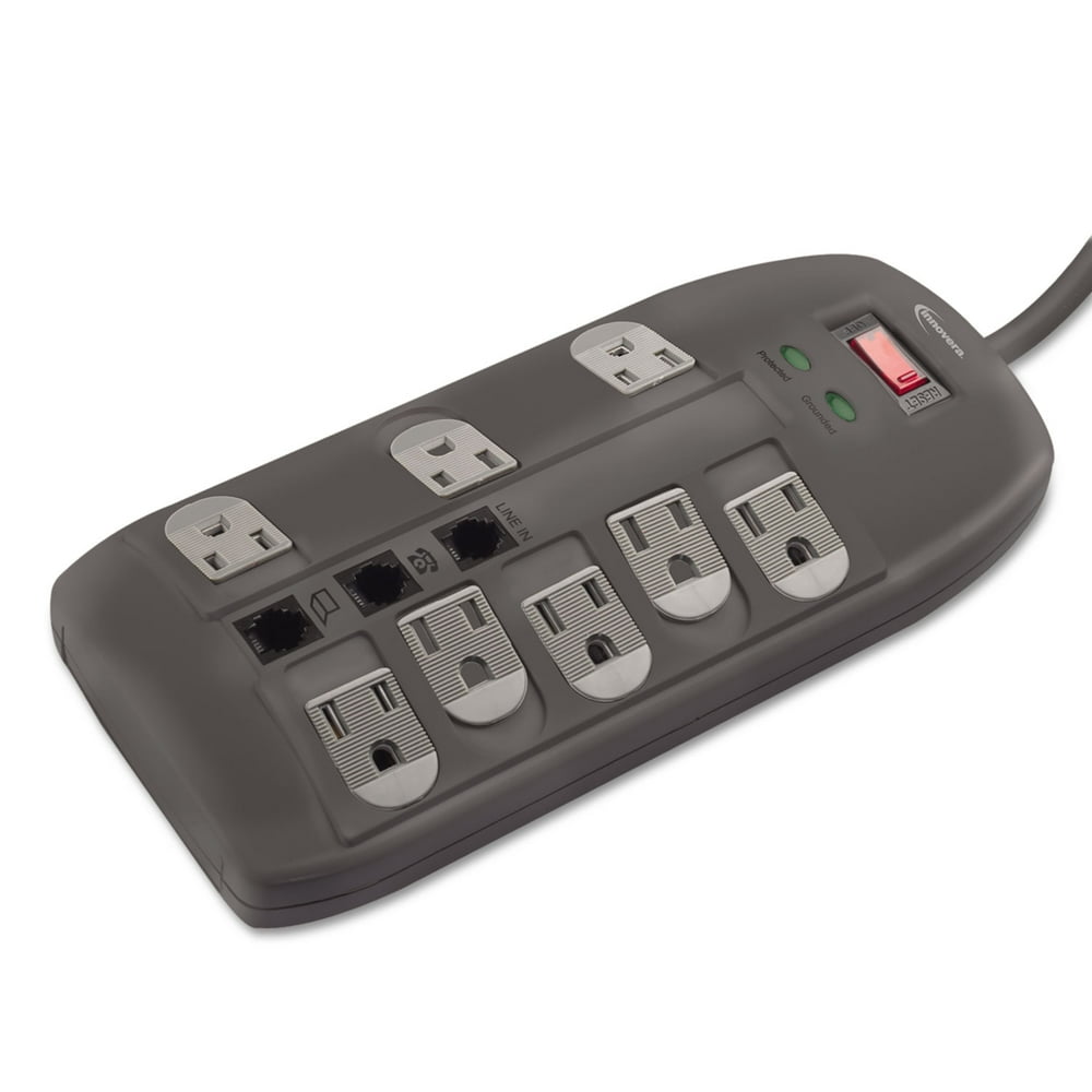innovera-surge-protector-8-outlets-6-ft-cord-2160-joules-black