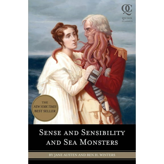 Quirk Classics Sense and Sensibility and Sea Monsters, Book 1, (Paperback)