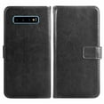 thumbnail image 4 of Mobile Phone Cover for Samsung S10, Cover Premium Pu Leather Tpu Flip Cover Magnetic Closure Card Compartment Stand Function Wallet with Lanyard Protective Cover, 4 of 7