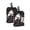2PCS, variant on Dice Black White 1 PC Portable Travel Shoe Organizer Bag with Carrying Handle, Shoe Toiletry & Gear Storage Pouch for Suitcases