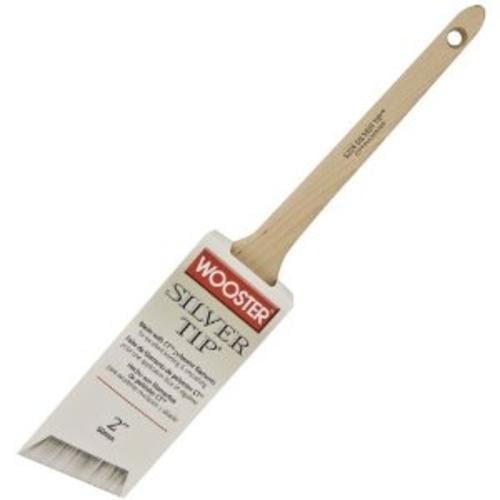 Wooster Wooster 52242 Silver Tip Thin Angle Sash Paint Brush, 2