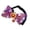 A002- Clear (Pumpkin Bow), variant on Colorful Dog Collar | Dog Collar with Bow Tie and Bell, Festive Halloween for Small and Medium Pets, Pet Dog Supplies Holiday Accessory
