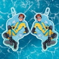 thumbnail image 2 of Dispatch SDN | Waterboy Double Sided Epoxy Charm | Videogame Accessory Gift (1 keychain), 2 of 4