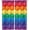 Alphabet-11, variant on Kids Building Blocks Toy Curtains, Color Constructor Blocks Window Treatments for Bedroom Abstract Contour Colorful Plastic Brick Geometric Print Pattern Window Drapes for Playroom 84x84in