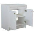 thumbnail image 2 of 30 in. Single Sink Foldable Vanity Cabinet , White, 2 of 6