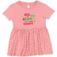 thumbnail image 3 of Inktastic Who Needs Santa when I Have Grandpa Girls Baby Dress, 3 of 5
