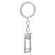 thumbnail image 3 of ColoMX 1pc delicado novedoso llavero llavero llavero llave colgante para halloween (plata), 3 of 7