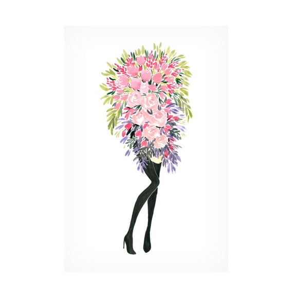 Trademark Fine Art Rosana Laiz Blursbyai Miss bouquet II Canvas Wall Art