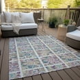 thumbnail image 6 of Addison Rugs Chantille Indoor/Outdoor Transitional Medallions Ivory Washable Rectangle Rug, 8' x 10', 6 of 6