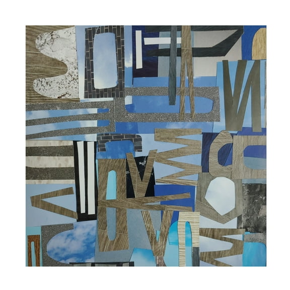 Canvas Wall Art - Coco Good 'Skies Over the Loire Valley I' Wall Art for Living Room, Bedroom, or Office Décor by Trademark Fine Art - 14 x 14 Inches