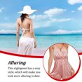 thumbnail image 3 of Guardurnaity Body Sexy de algodón sin espalda para aniversario, mono sin mangas, ropa de dormir, dulce regalo, camisón, lencería de moda para mujer Type2 NO2 Guardurnaity AP009712-04B, 3 of 6